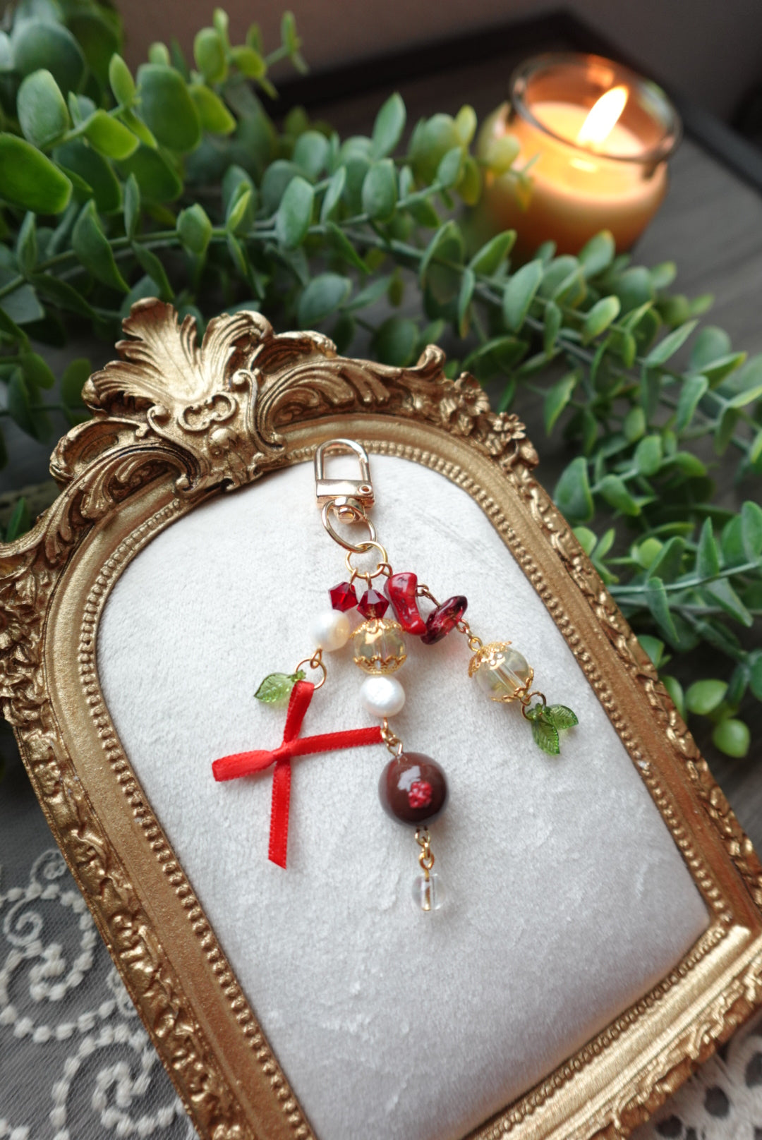 Dark Chocolate Keychain