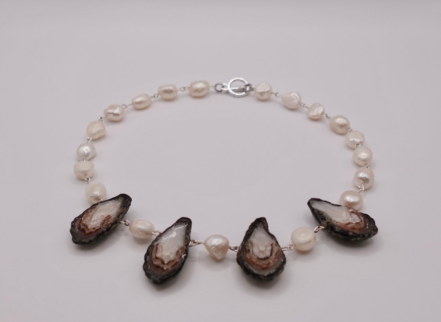Chunky Oyster Necklace