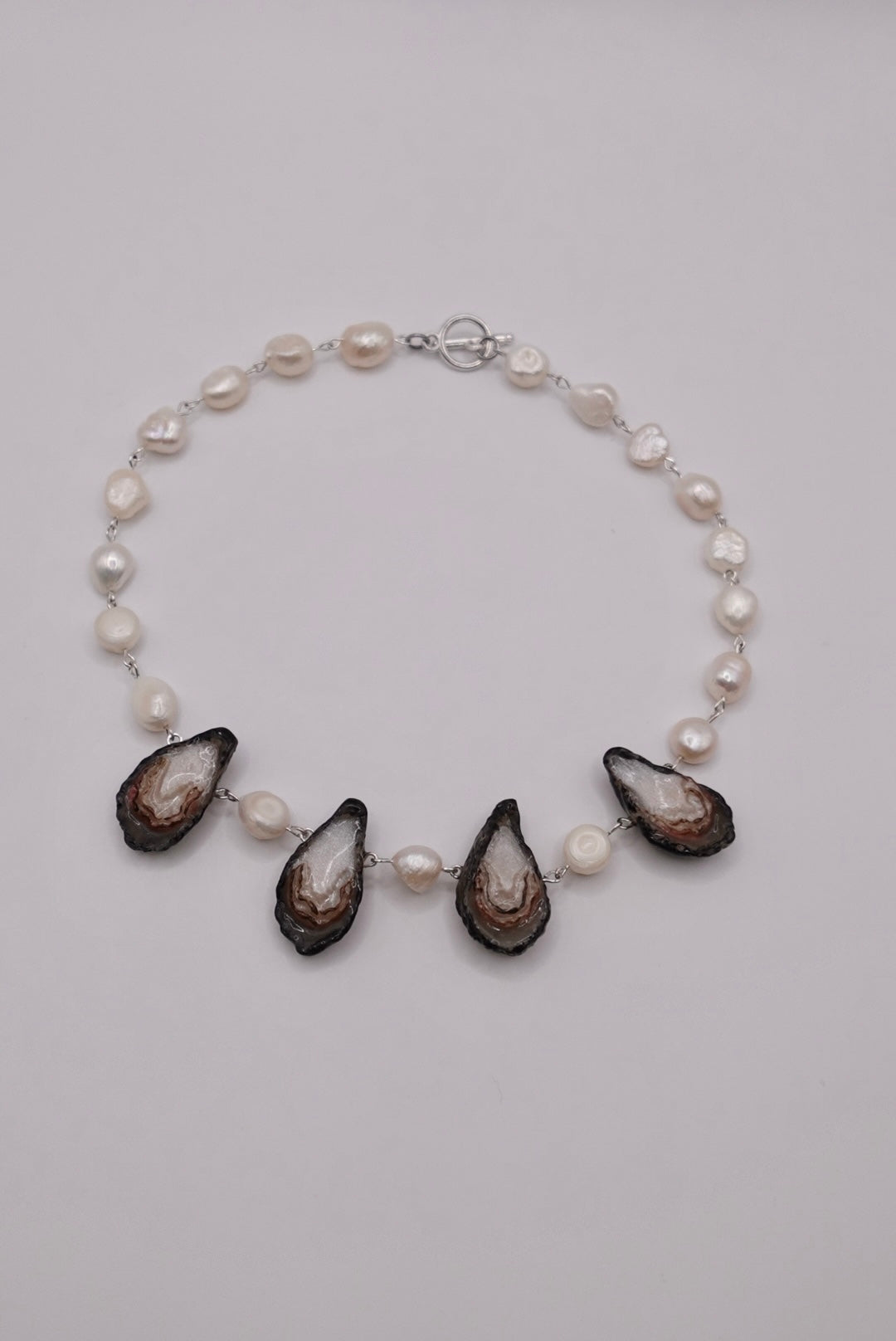 Chunky Oyster Necklace