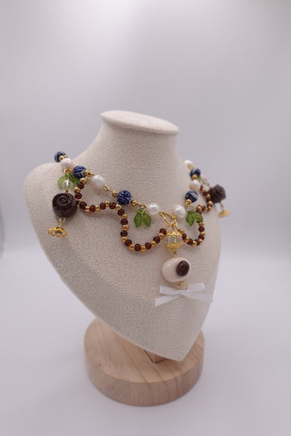 Vintage Chocolatier Necklace