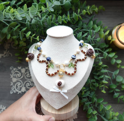 Vintage Chocolatier Necklace