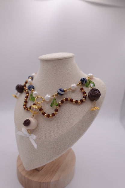 Vintage Chocolatier Necklace