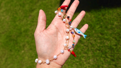 Fish Charm Necklace