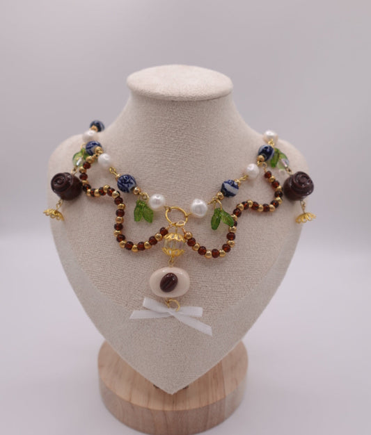 Vintage Chocolatier Necklace