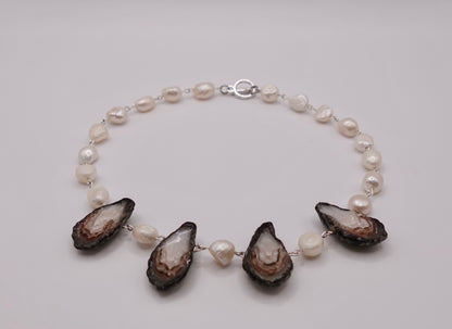 Chunky Oyster Necklace