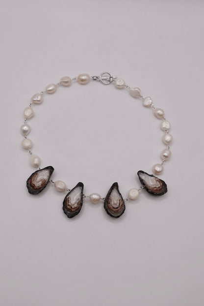 Chunky Oyster Necklace