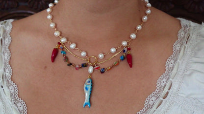 Fish Charm Necklace